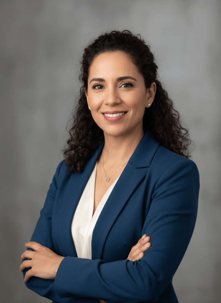Portrait of founder Maria-Noemi Fernandez